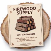 Leaf & Firewood Supply チラシ