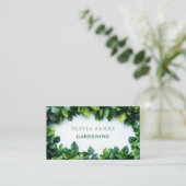 Leaf Greenery Gardening Houseplant Horticulture 名刺 (スタンド正面)