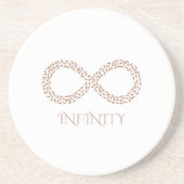 Leaf Infinity Symbol Wall Hanging コースター (正面)
