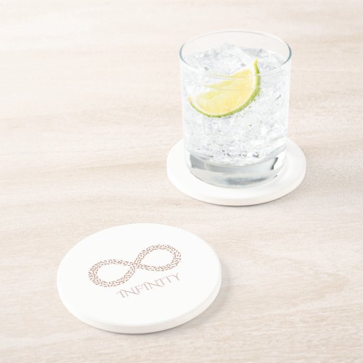 Leaf Infinity Symbol Wall Hanging コースター (側面)