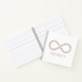 Leaf Infinity Symbol Wall Hanging ノートブック (内部)