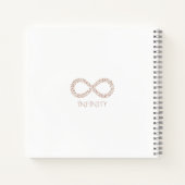 Leaf Infinity Symbol Wall Hanging ノートブック (裏面)