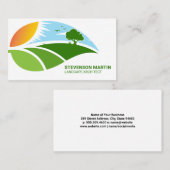 Leaf Landscape Graphics | Gardener 名刺 (正面/裏面)