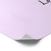 Leaf & Light – Minimalist Palm Leaf ポスター (角)