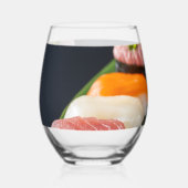 Leaf Nigiri Wine Glass – SUSHIMI Collection ステムなしワイングラス (裏面)