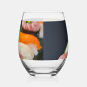 Leaf Nigiri Wine Glass – SUSHIMI Collection ステムなしワイングラス (右)