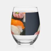 Leaf Nigiri Wine Glass – SUSHIMI Collection ステムなしワイングラス (左)