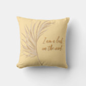 leaf on the wind クッション (正面)