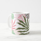 Leaf pattern mug コーヒーマグカップ (正面左)