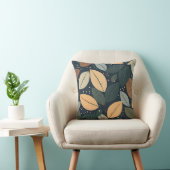 Leaf print cushion クッション (椅子)