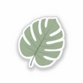 leaf sticker シール (正面)
