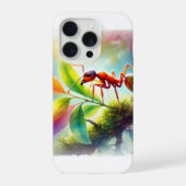Leafcutter Ant 200924AREF113 - Watercolor iPhoneケース (裏面)