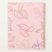 Leafie Dreams"プランナー鮮やか- & 意欲を起こs プランナー手帳 (裏面)