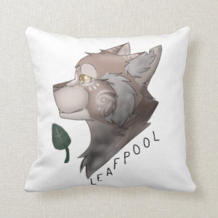 Leafpoolの戦士猫の枕 クッション