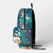 Leafy Backpack プリントバックパック (右)