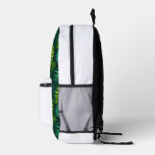 Leafy Backpack 2 プリントバックパック (右)