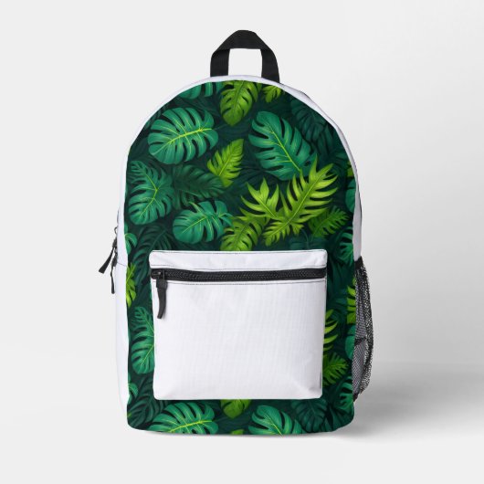 Leafy Backpack 2 プリントバックパック (正面)