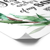 Leafy Christian/Bibleポスター ポスター (角)