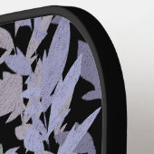 Leafy Creeping Vine Drawing Pattern With Pastels ピックルボールラケット (左詳細)