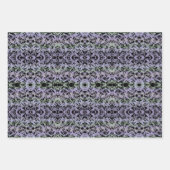 Leafy Creeping Vine Drawing Pattern With Pastels ラッピングペーパーシート (正面2)