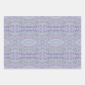 Leafy Creeping Vine Drawing Pattern With Pastels ラッピングペーパーシート (正面)