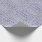 Leafy Creeping Vine Drawing Pattern With Pastels ラッピングペーパー (角)