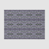 Leafy Creeping Vine Drawing Pattern With Pastels 薄葉紙 (正面)