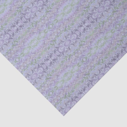 Leafy Creeping Vine Drawing Pattern With Pastels 薄葉紙 (詳細)