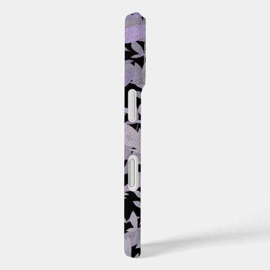 Leafy Creeping Vine Drawing Pattern With Pastels Case-Mate iPhoneケース (裏面 / 右)