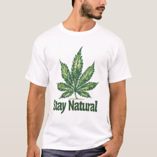 Leafy Freedom Tee:自然な雰囲気を受け入れる Tシャツ