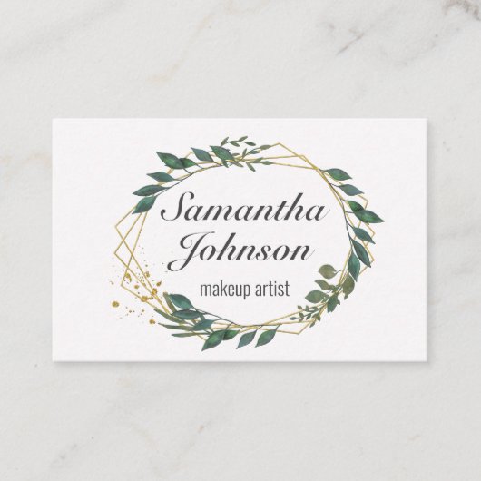 Leafy love 名刺 (正面)