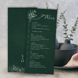Leafy Nature Botanical Green Menu 