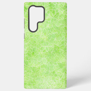 Leafy Watercolor - Serene Green Pattern Phone Case Samsung Galaxy S22 Ultraケース