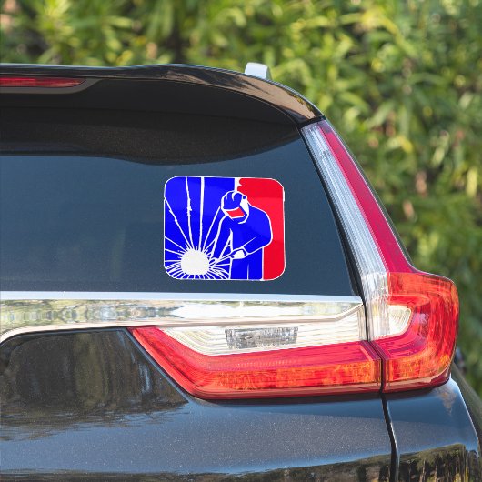 League 専攻の Welder Sticker – 理想的な溶接ギフト シール (車体側面)