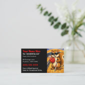 League Bowler “The Accidental Ace” Blind Squirrel コーリングカード (スタンド正面)