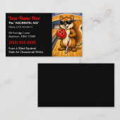 League Bowler “The Accidental Ace” Blind Squirrel コーリングカード (正面/裏面)