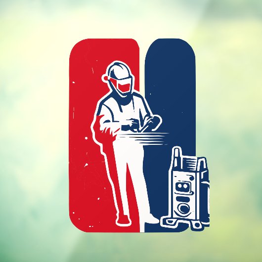 League Welderステッ専攻のク – アイコニック溶接トリブ ウィンドウサイン (シート3)