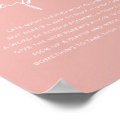 LEAHパステル鮮やかピンクレイトナイトおむつゲーム ポスター (角)