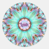 LEAH ~ポーアパーソナライズされたシェルシール~ ラウンドシール (正面)