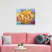 Leah - Hebrew Letters Kabbalah キャンバスプリント (インサイチュ (リビング))