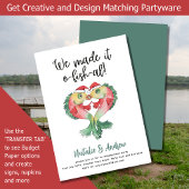 LeahGかわいいおもしろい夏のブライダルシャワーフシエ 招待状