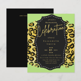 LeahGかわいらしガーリーバチェロレッテアニマルプリント