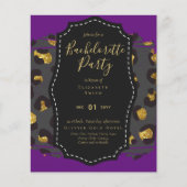 LeahGかわいらしガーリーバチェロレッテアニマルプリント (正面)