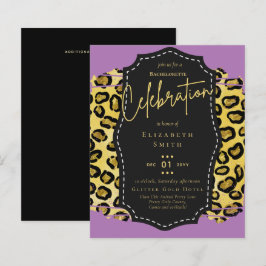 LeahGかわいらしガーリーバチェロレッテアニマルプリント