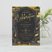 LeahGかわいらしガーリーバチェロレッテアニマルプリント 招待状 (スタンド正面)