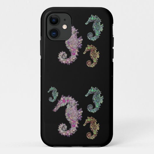 LeahGによるシーホースアート Case-Mate iPhoneケース (裏面)