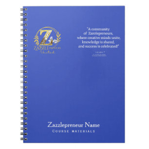 LeahGのZazzle ビジネス コース - パーソナライズド ノートブック