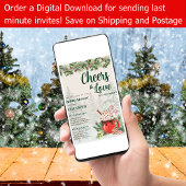 LeahGウィンター応援ハイゲブライダルシャワー結婚ズ 招待状