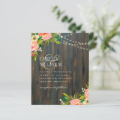 LeahGウッド素朴ピーチコーラルフローラ結婚ズ (スタンド正面)