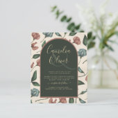 LeahGエメラルドグリーンテラコッタ金ゴールド秋の結婚式 (スタンド正面)